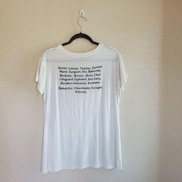 BARBIE GRAPHIC PRINT TOP SHORT SLEEVE XL - Picture 7 of 9